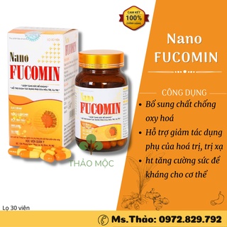 Nano Fucomin Học Viện Quân Y- Hỗ Trợ Điều Trị Trị Xạ