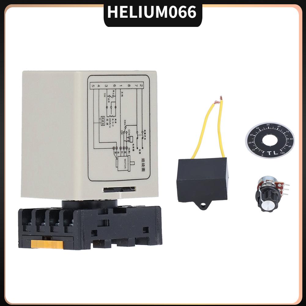 Bộ điều chỉnh tốc độ động cơ BERM AC Tách 1 pha 6W ‑ 200W 90‑2800r / phút 220V 240V SS22 Helium066
