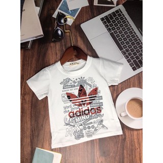 Áo phông adidas đen , trắng size đại cho bé trai thoải mái thể hiện cá tính - Theo dõi Shop để nhận Voucher cực chất