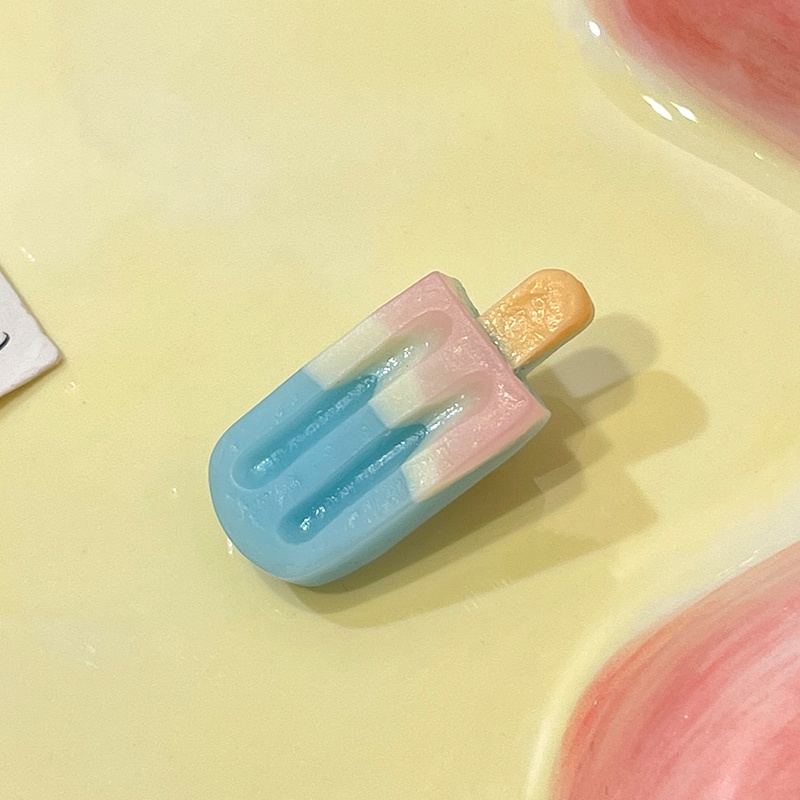 Kẹp Tóc Hình Que Kem Màu Kẹo Dễ Thương Phong Cách Nhật Bản