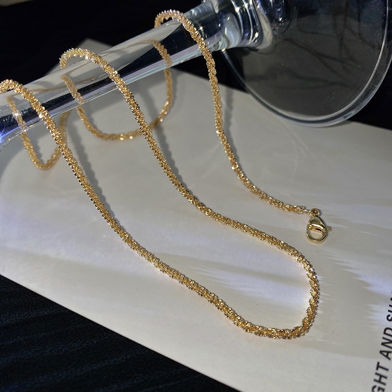 Vòng cổ chuỗi xích phối mặt hình ngôi sao phong cách âu mỹ thời trang cho nữ