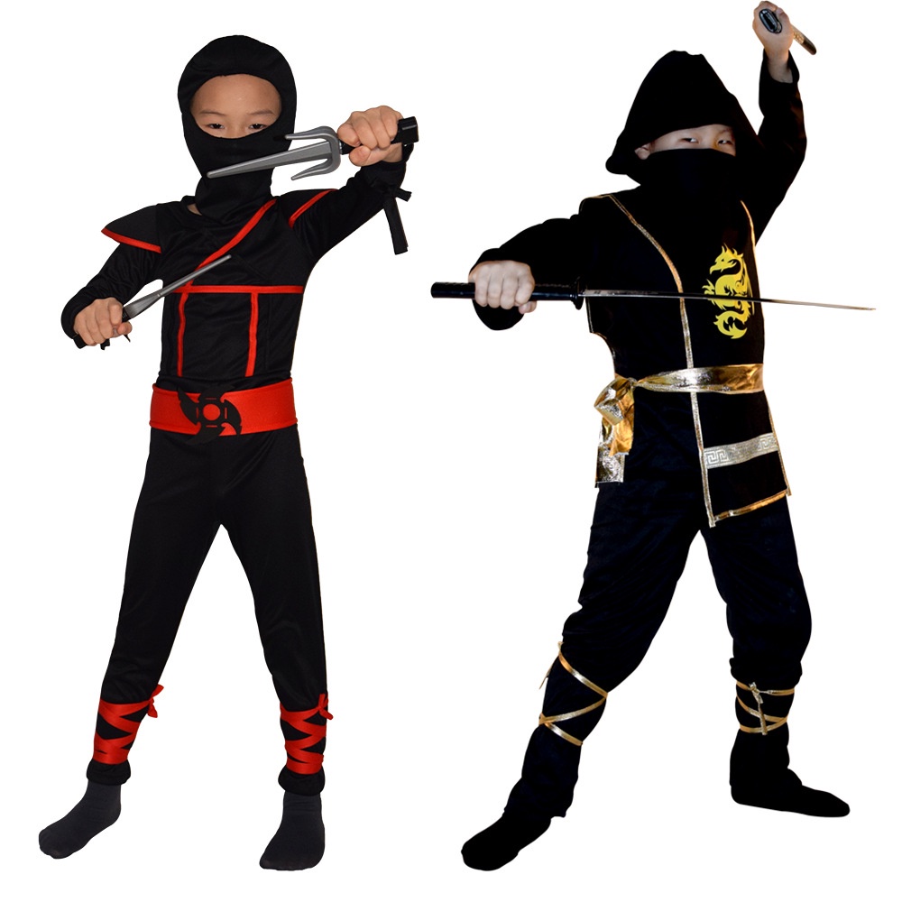 Bộ Đồ Hóa Trang Ninja Nhật Bản Cho Bé