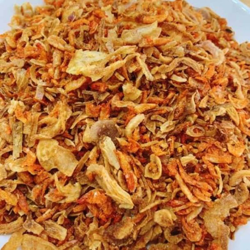 Hủ 200gr muối tép hành phi cực thơm ngon đặc sản Củ Chi