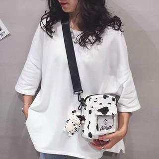 Túi đeo chéo nữ bò sữa