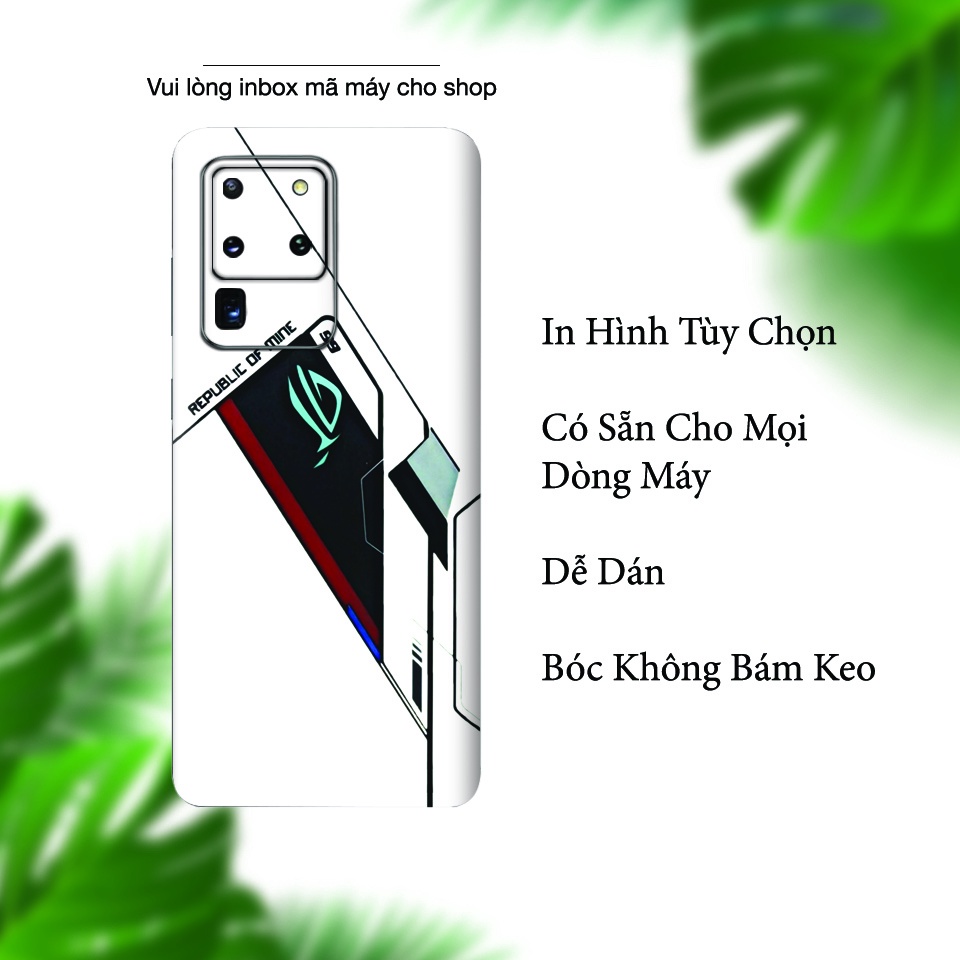 Miếng Dán Skin Điện Thoại In Hình Republic Of Mine Cho Iphone 6/ 7/ 8/ X/ XS/ 11/ 11 Pro Max Và Các Dòng Máy Android