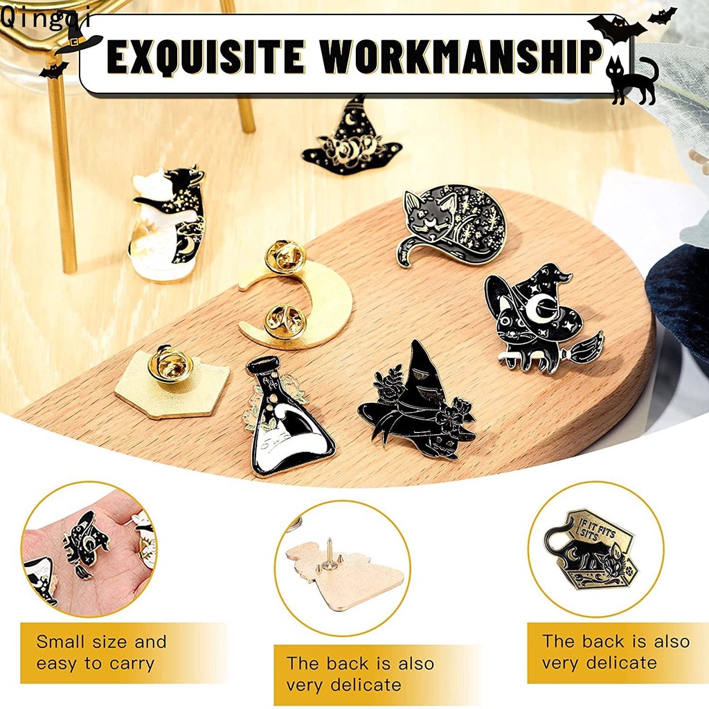 Ghim cài áo MISS ZOE nhiều họa tiết tùy chọn dễ thương phong cách gothic thời trang