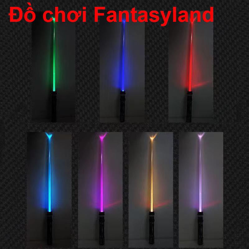 Star Wars lightsaber dành cho trẻ em thanh kiếm laze kính thiên văn phát ra ánh sáng rung cậu bé vũ khí nhấp nh