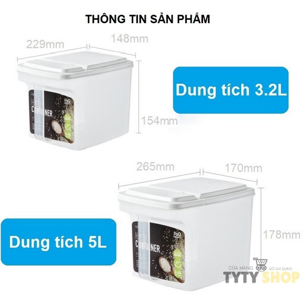 Hộp nhựa có tay cầm Lock&Lock Handy Container dùng bảo quản thực phẩm