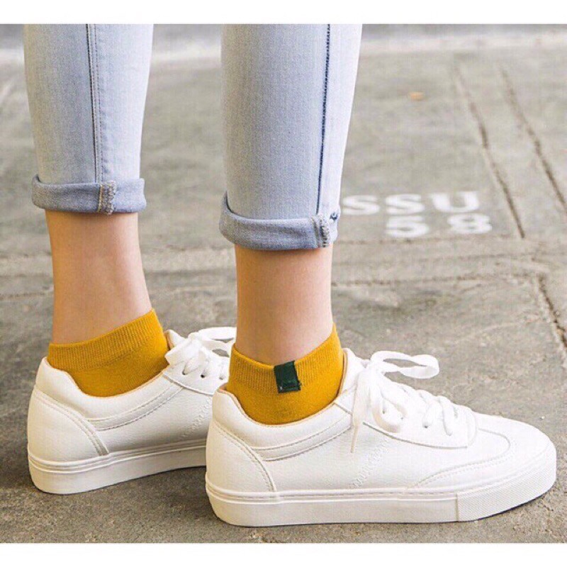 Tất vớ chấm vạch phong cách HQ