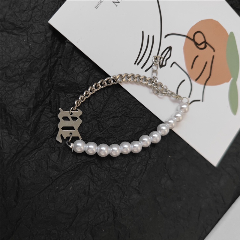 Vòng Đeo Tay Kiểu Hip-hop Hàn Quốc Thiết Kế Đơn Giản Cá Tính Cho Nữ | BigBuy360 - bigbuy360.vn