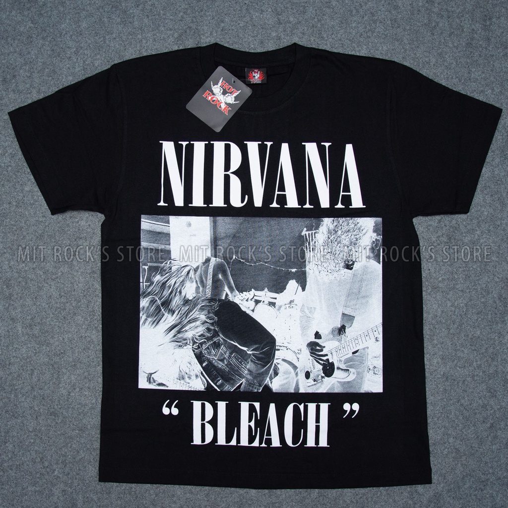 Áo Nirvana - Rock band tee - Áo Rock - Size S, M, L, XL, XXL - Áo Thái Lan