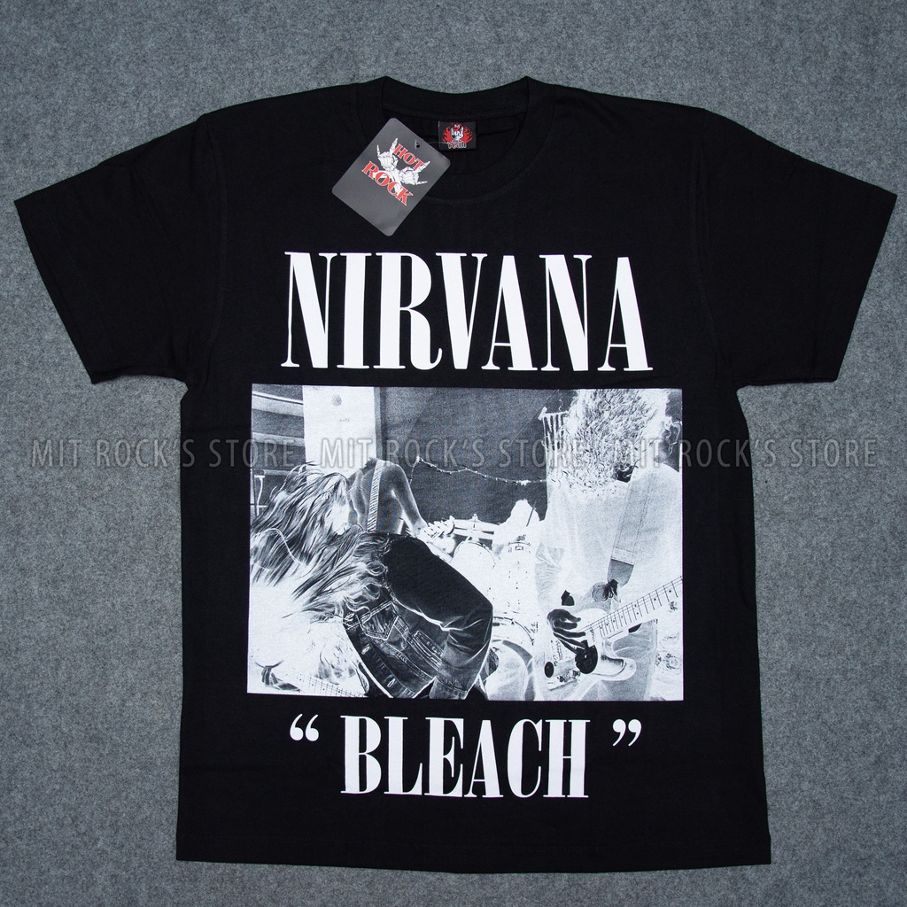 Áo Nirvana - Rock band tee - Áo Rock - Size M, L, XL