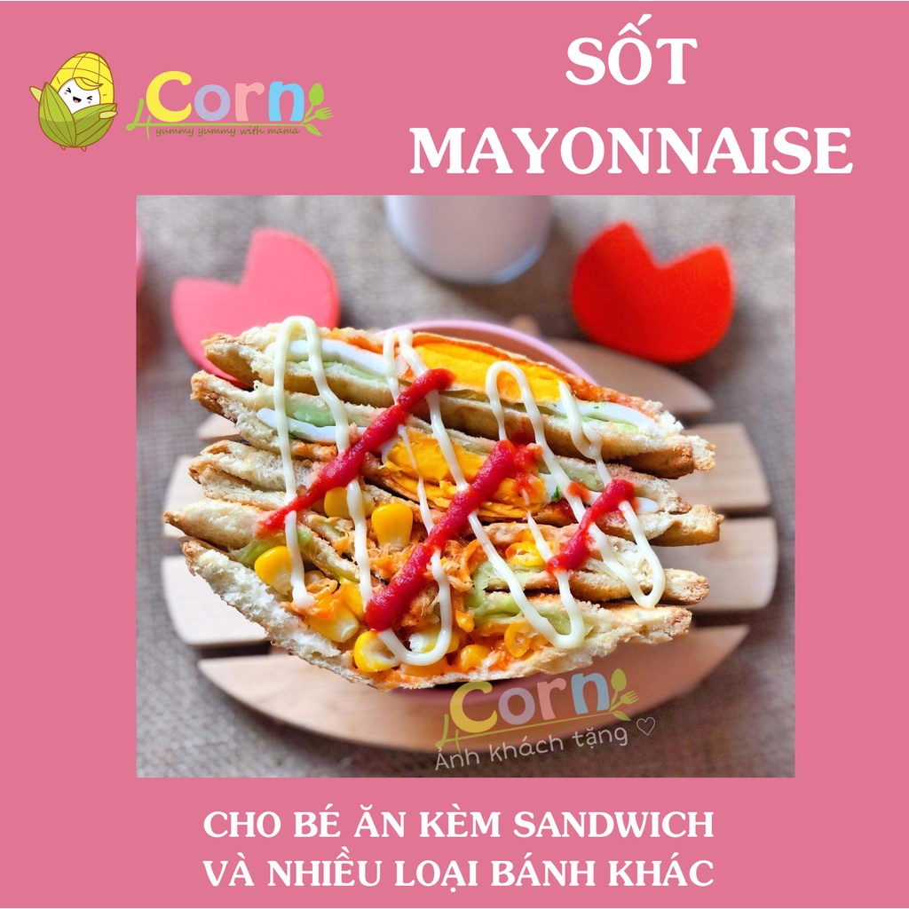 Sốt mayonnaise  hữu cơ Byodo - Cho bé 12m+