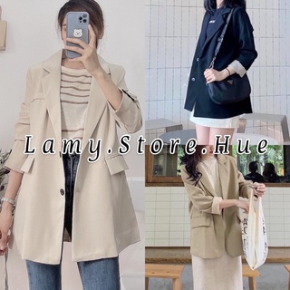 Áo khoác vest blazer thiết kế - Hình thật