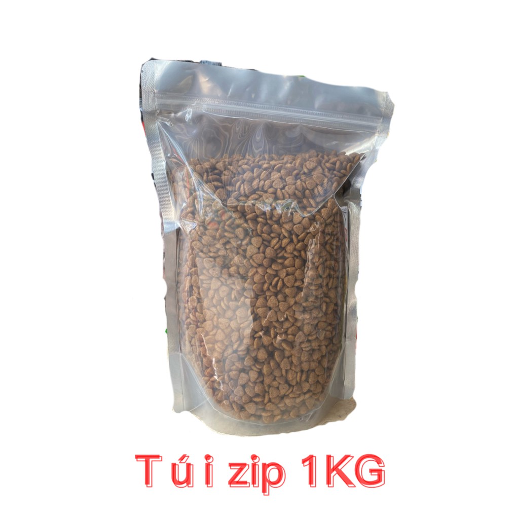 Thức ăn cho mèo hạt Catsrang mọi lứa tuổi giá rẻ (Túi zip 1KG)