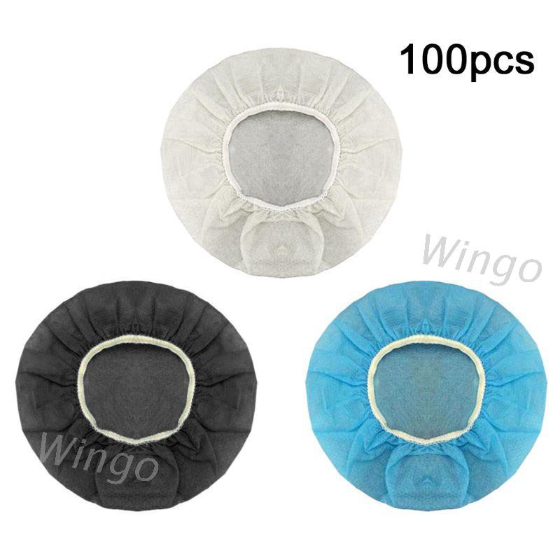 Set 100 vải bọc tai nghe chống bụi và mồ hôi tiện dụng