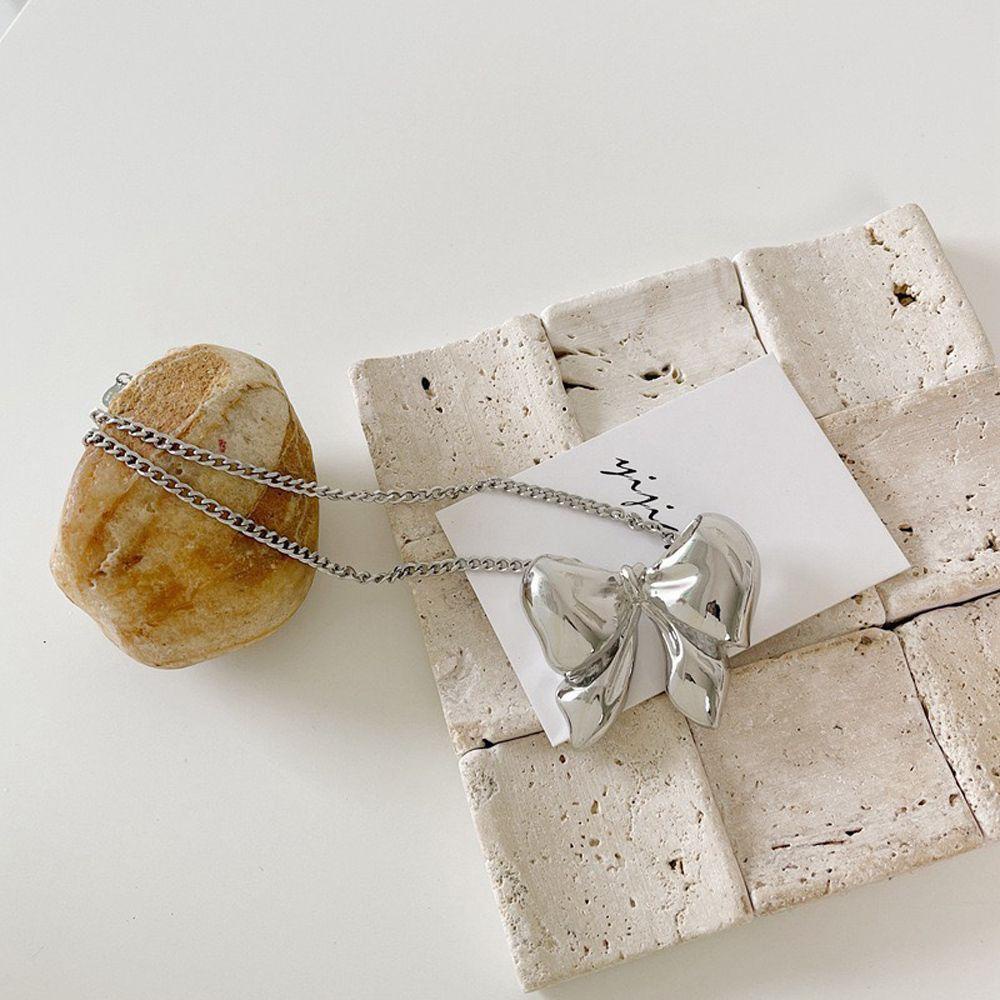 Vòng cổ Mặt Nơ To Dễ Thương Dành Cho Nữ