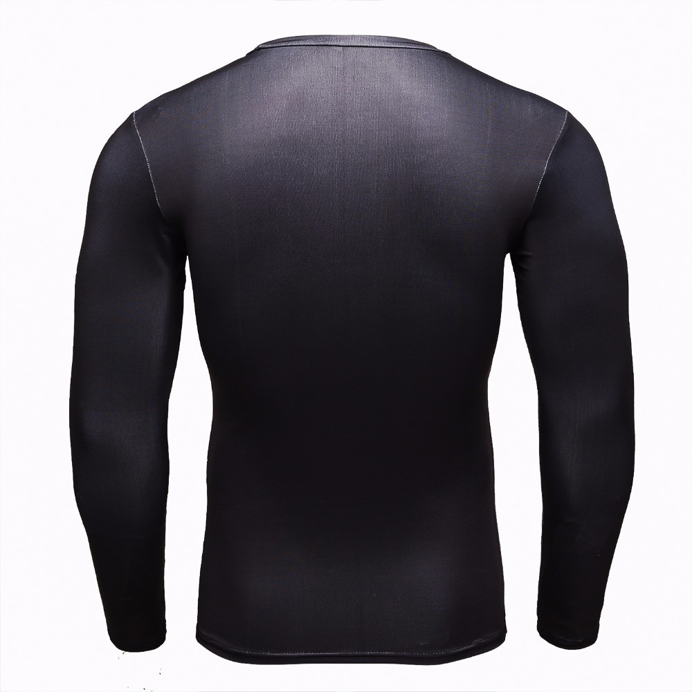 New Compression exercise training fitness men long sleeve tights Punisher Skull T shirt 3D printed T-shirt | BigBuy360 - bigbuy360.vn