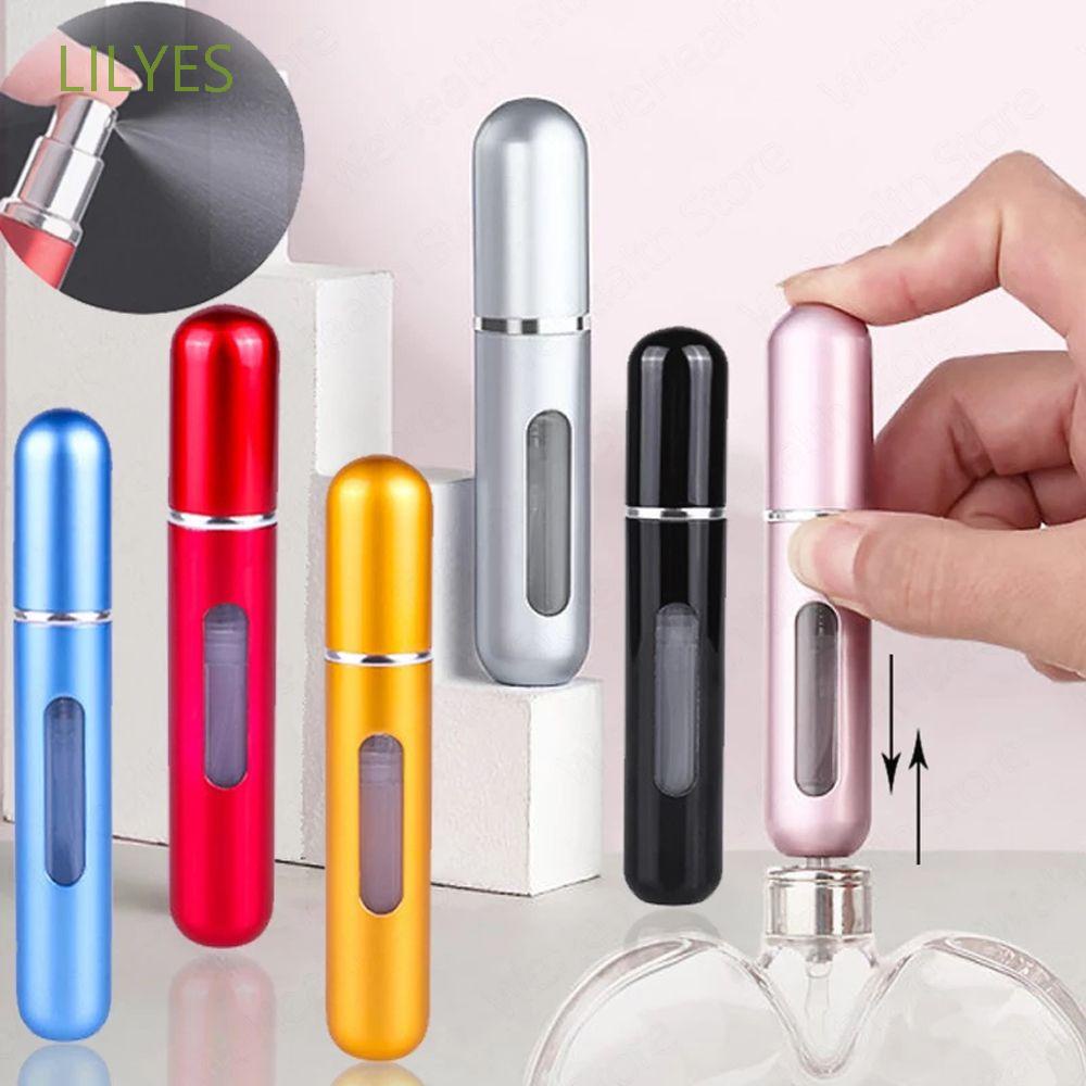 Bình xịt chiết kem dưỡng/sữa tắm/xà phòng/nước hoa có thể bơm đầy an toàn tiện dụng 5/8ml