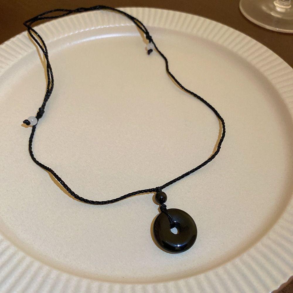 Vòng cổ Thiết Kế Hình Khóa PingAn Đơn Giản Cho Nữ