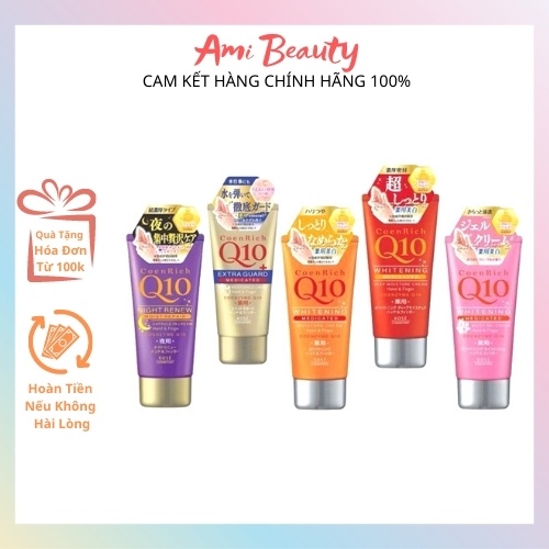 Kem Dưỡng Da Tay Q10 Mềm Mịn Kose Hand Cream Nhật Bản Tuýp 80g