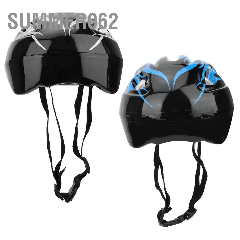 Summer062 Safety Cycling Helmet Foam Breathable with Adjustable Hook and Loop Fastener Bike Supplies
