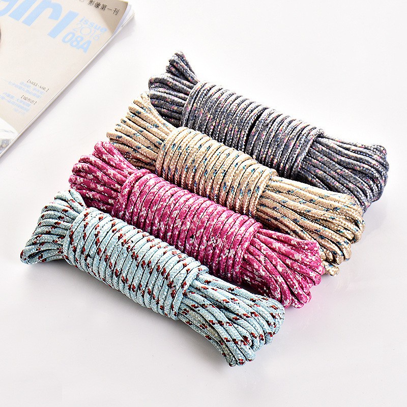 Cuộn Dây Phơi Đồ, Quần Áo Vải Bện Siêu Chắc DÀI 10 MÉT - Dây Buộc Màn- Phukientuiloc