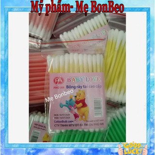 Tăm bông cao cấp vỉ 12 gói