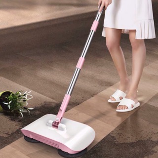 <ORDER> Chổi quét nhà hút bụi kèm lau khô thông minh