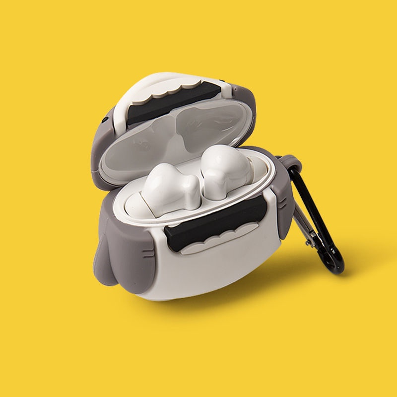 Sẵn Sàng! Vỏ Bảo Vệ Hộp Sạc Tai Nghe Huawei Freebuds 4i Hình Chú Heo Hoạt Hình Đáng Yêu
