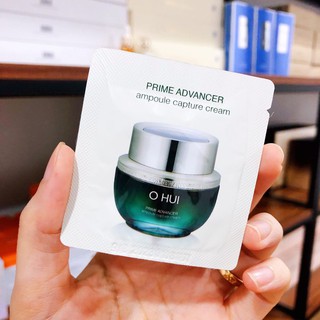 Combo 10 Gói Kem dưỡng Ohui Xanh Prime Giúp Da Căng Bóng, Chống Lão Hóa