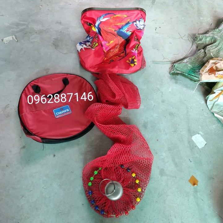 rọng đựng cá daiwa catbon hàng cao cấp siêu to khổng lồ