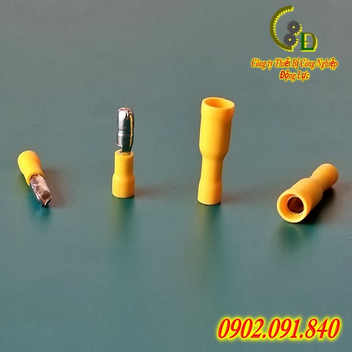 đầu cos đực+cái MPD FRD 5.5-195 20cặp ✴️ cosse âm dương bấm nối dây điện 4mm đến 6mm bằng đồng, cốt đầu tròn