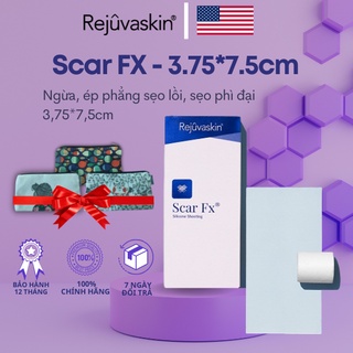 Miếng dán ngăn ngừa và ép sẹo lồi, sẹo phì đại rejuvaskin scar fx 3,75x7,5cm