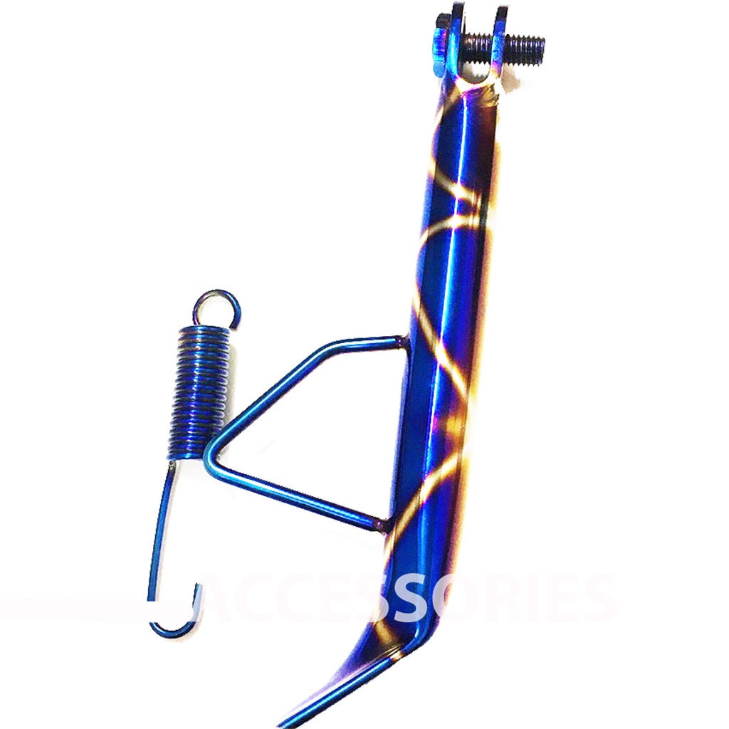 Chân Chống Xe Máy Phổ thông Như Ex/Winner/Sonic/Wave/Sirius Màu Titan Cao Cấp 10li PKPH