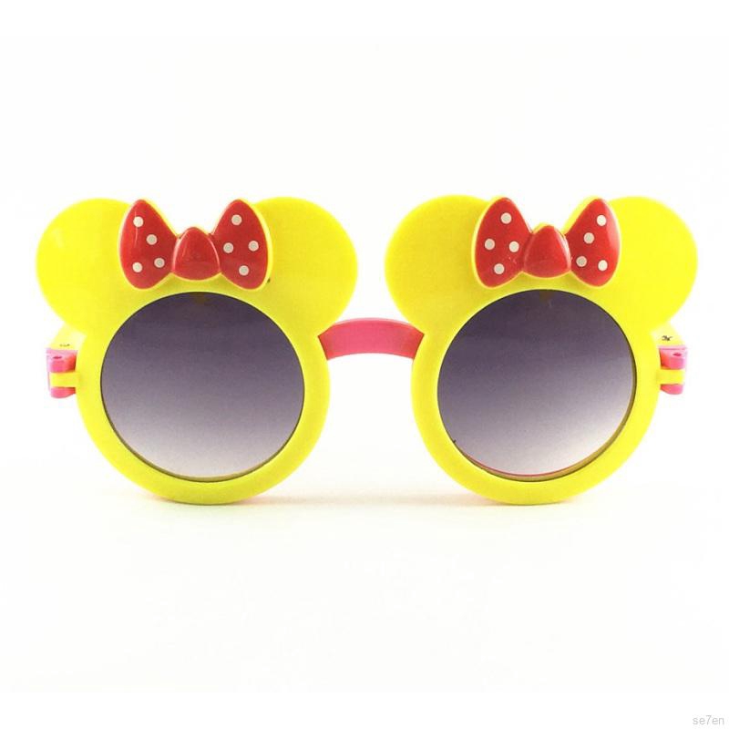 Mắt Kính Gọng Silicone Kiểu Dáng Hoạt Hình Dễ Thương Cho Bé