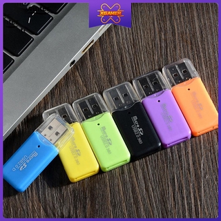 [Ready Stock] XGamer Card Reader Adapter USB 2.0 High Speed Portable Micro SD TF T-Flash TF Memory Card COD Ready Stock