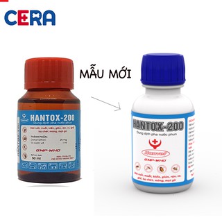 Dung Dịch Tắm Trị Viêm Da, Ghẻ Lở, Bọ Chét Hiệu Qủa Cao - Hantox 200