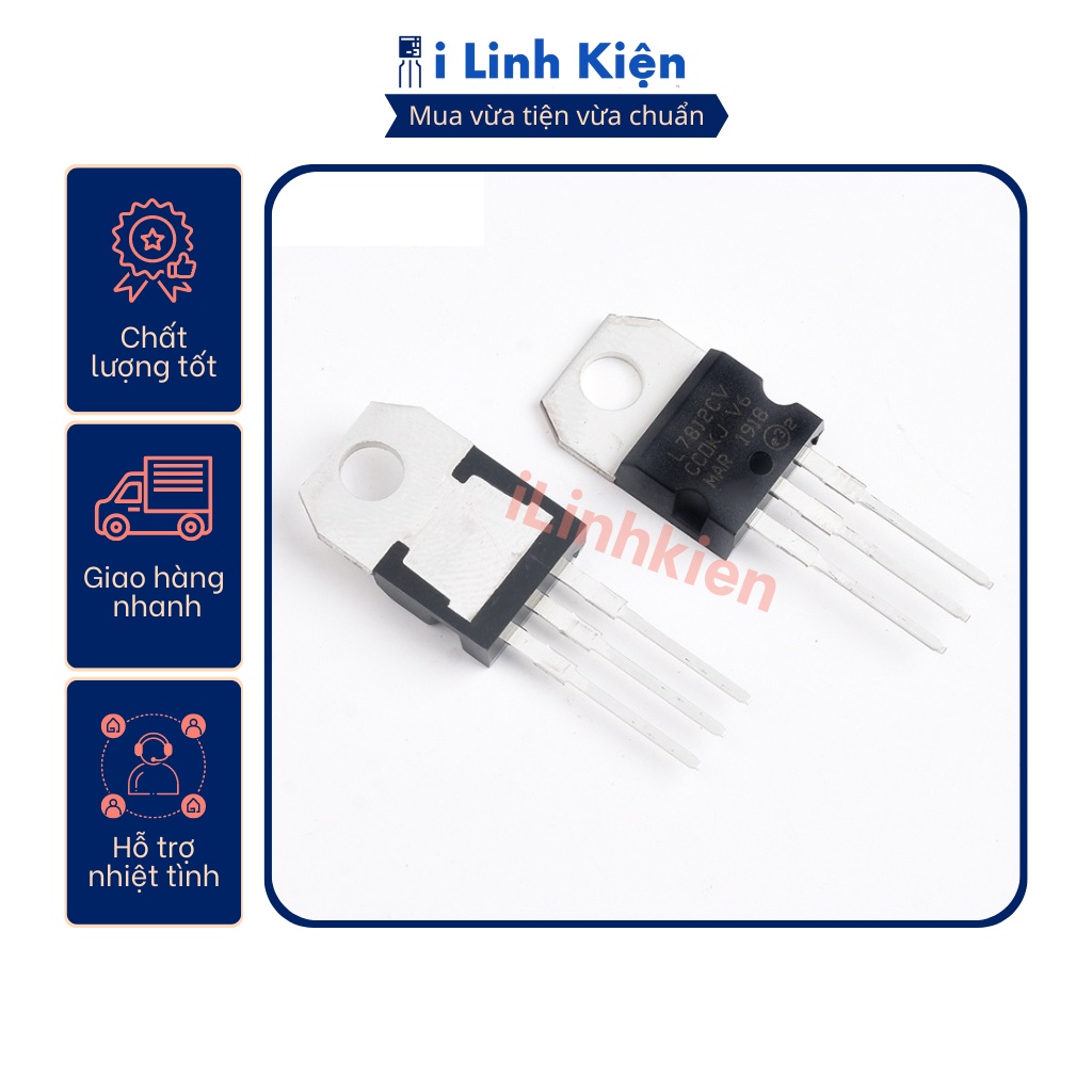 IC nguồn L7805CV 7806 7808 7809 7810 7812 7815 7818 7824 TO-92 loại tốt