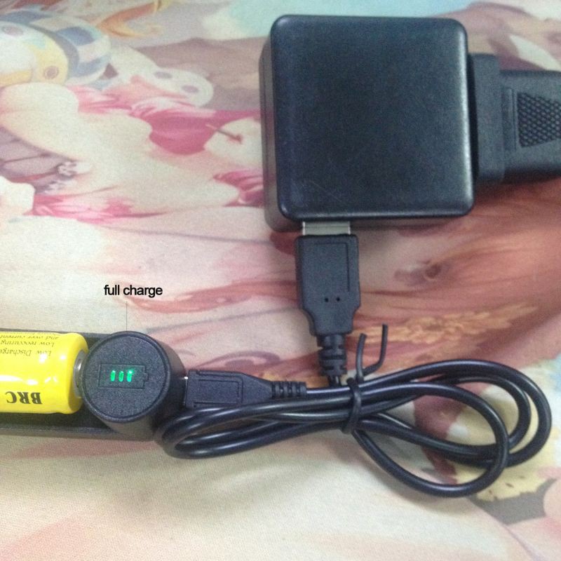 Bộ Sạc Pin Usb Cho 3.7v Li-Ion 10440 / 14500 / 14650 / 16340 / 17500 / 17670 / 18350 / 18500 / 18650 / 18700 / 22650 / 25500