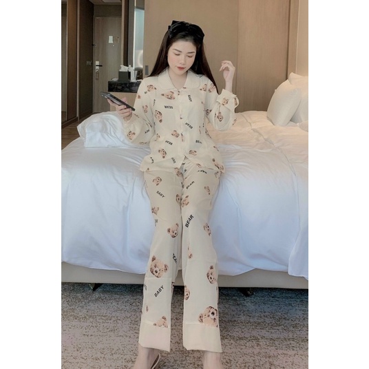 Bộ Pijama Ngủ Hàng Loại 1 Chất mango