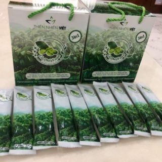 CAFE XANH kháng mỡ  Mẫu 2021