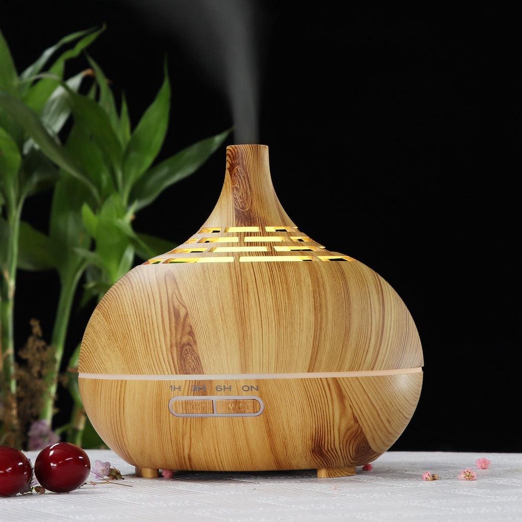 Máy Khuếch Tán Phun Sương Tinh Dầu Tích Hợp Loa Nghe Nhạc Bluetooth 1000ml Kèm Tinh Dầu 10ml