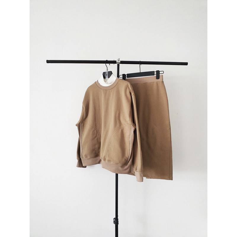 Bộ áo váy nỉ thu đông AfterBefore | BigBuy360 - bigbuy360.vn