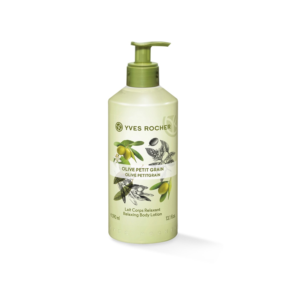 Dưỡng thể Yves Rocher Oliu & Tinh dầu lá chanh 390ml