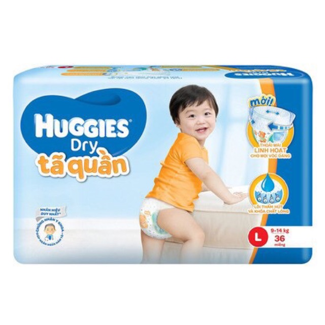 Tã quần Huggies size L 36 miếng