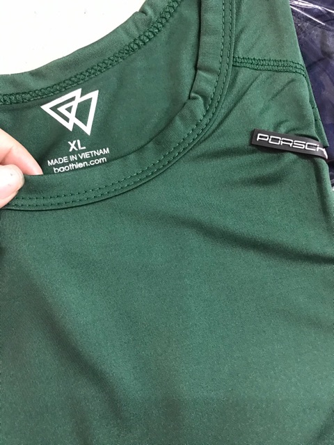 Áo Thun Thể Thao Nam Ôm body Cổ Tròn Tập Gym Thun Cotton Lạnh Co Dãn Thấm Hút Tốt Co Dãn 4 Chiều