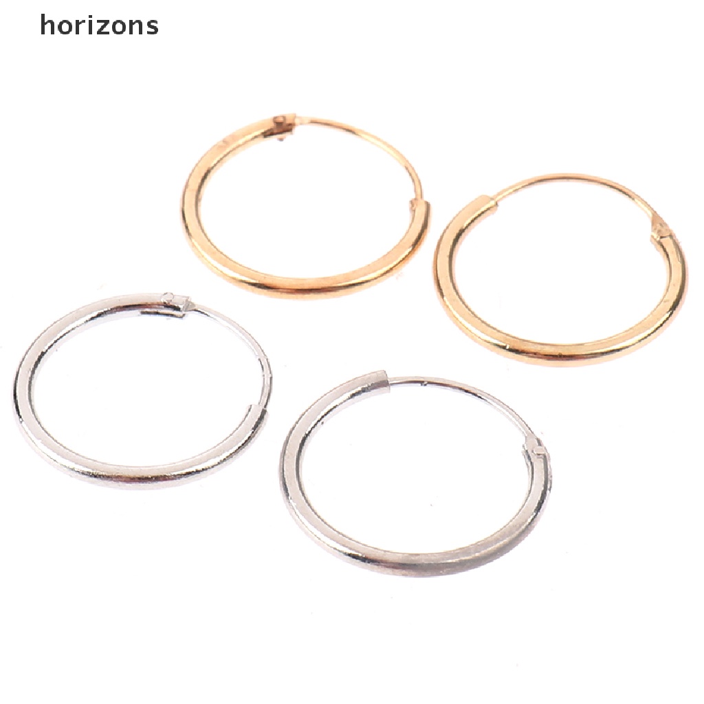 Set 3 Đôi Bông Tai Hình Tròn Nhỏ Đơn Giản Thời Trang Cho Nữ
