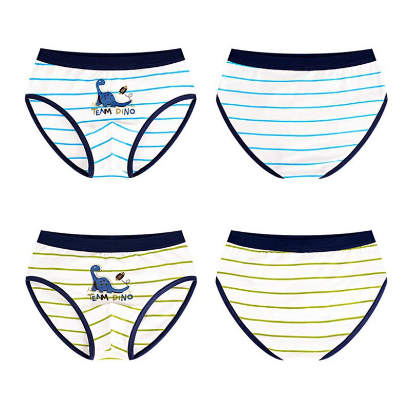 Bộ 2 Quần Lót Boxer In Hình Cho Bé Trai