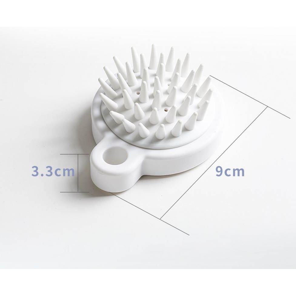 Lược Silicone Mát Xa Tẩy Tế Bào Chết Cho Nam Nữ
